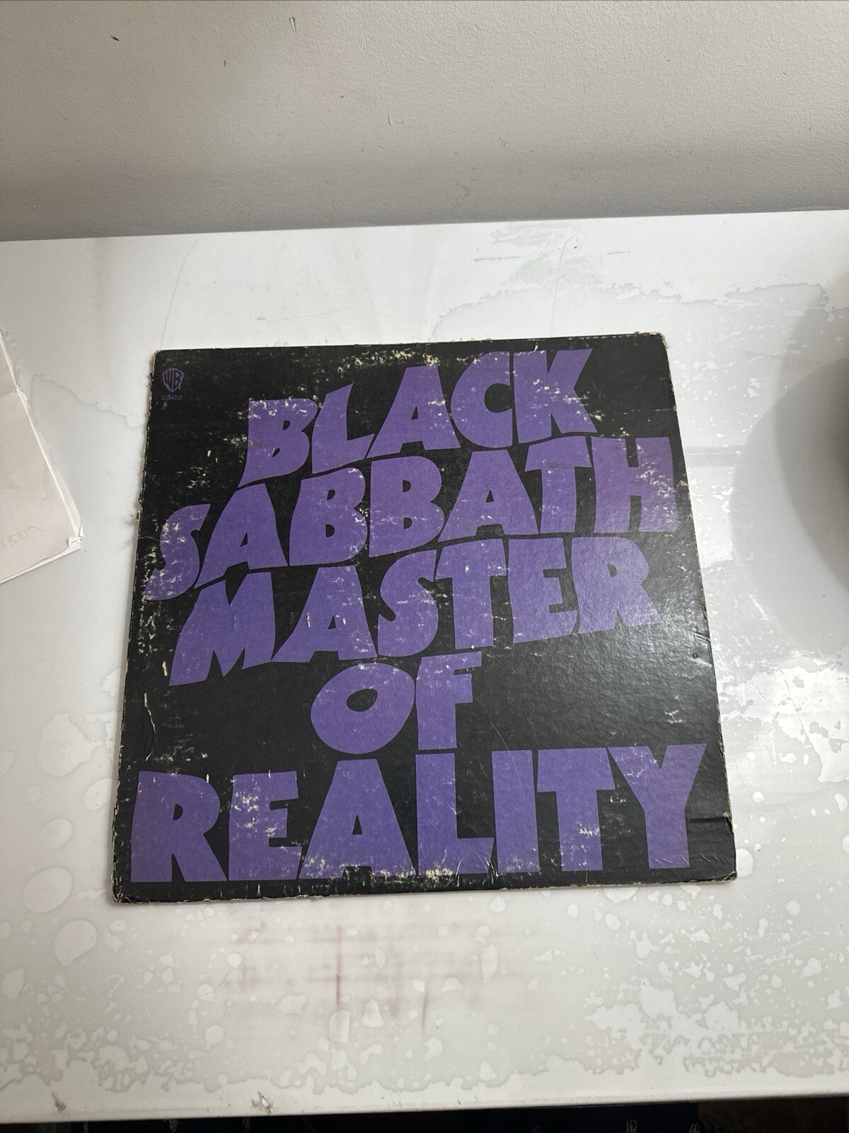 Black Sabbath Master Of Reality LP Vinyl Record Green SW 93896. Hard Rock.