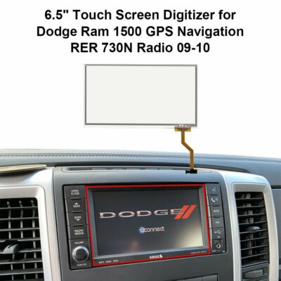6,5 ''Touchscreen-Digitalisierer für Jeep Uconnect Mygig REN RER RHR 07-10