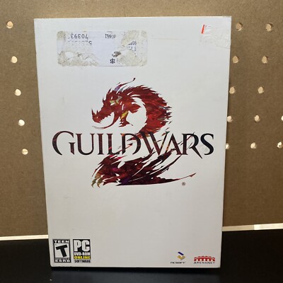 Guild Wars 2 (PC, 2012) DVD   W/ Sleeve And Manual   Disc 1 Only