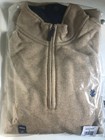 Men's IZOD 1/4 Zip Fleece Lined Super Soft Pullover in Camel Heather Size M  NEW — photo 3