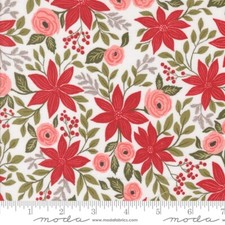Berry and Pine 5240 11 Snow by Lella Boutique for Moda Fabrics - by half-yard