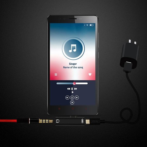 Type-C Headphone Adapter For Xiaomi Two-In-One Audio 3.5mm Converter Nice - Picture 7 of 20