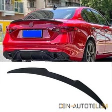 HECKSPOILER FÜR ALFA ROMEO GIULIA 2015- GLANZ SCHWARZ HECKFLÜGEL