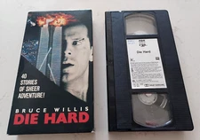 DIE HARD- VHS (CBS/FOX Video 1989) Bruce Willis Action Tested & Working