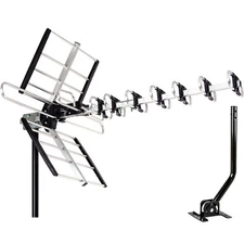 Outdoor HDTV Antenna up to 200 Mile, Digital Antenna, Long Range VHF/UHF/FM