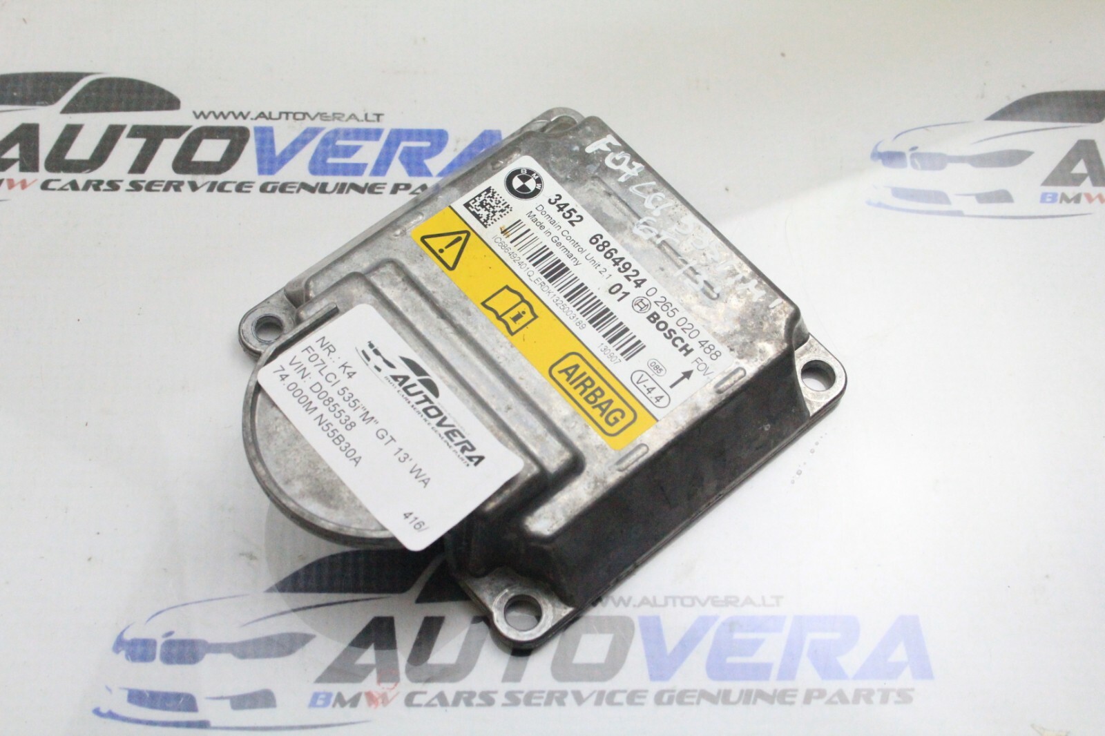 BMW F01 F02 F07 F10 F12 Icm Steuergerät Einheit ECU 6864924 | eBay
