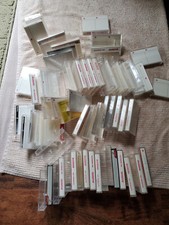 60 PRE-OWNED CASSETTE TAPE CLEAR PLASTIC CASES  VERY GOOD TO LIKE NEW