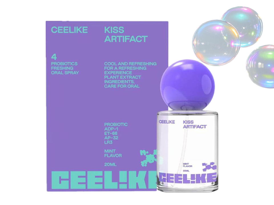 Ceelike Kiss Artifact - Probiotic Oral Spray Freshening Oral Mint