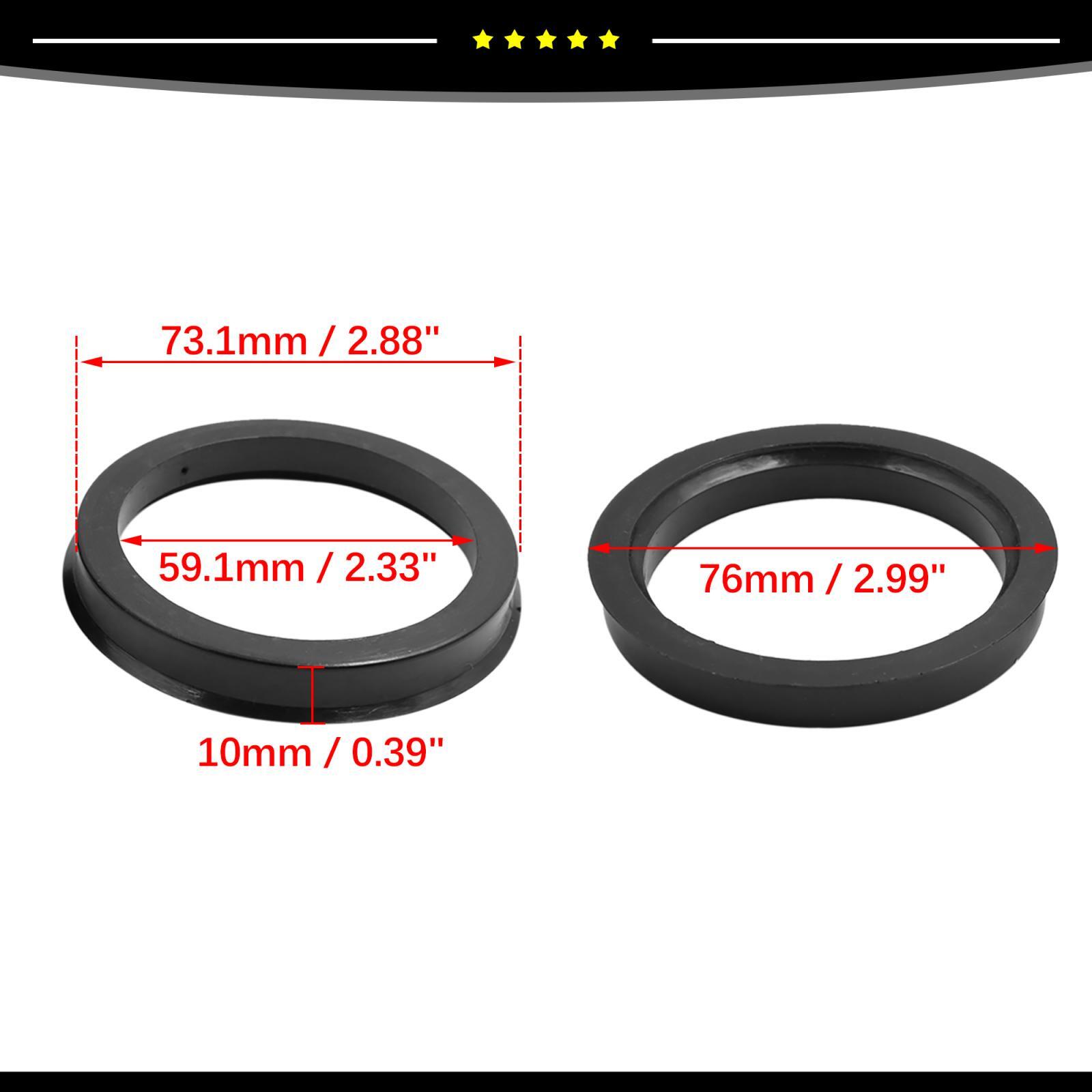 A ABSOPRO 59.1mm A 57.1mm Anelli Centrici Del Mozzo Della Ruota Dell - 13