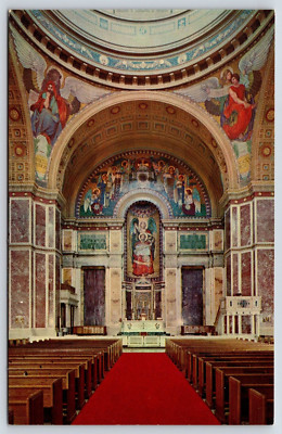 Washington DC St. Matthew's Cathedral Vintage Postcard