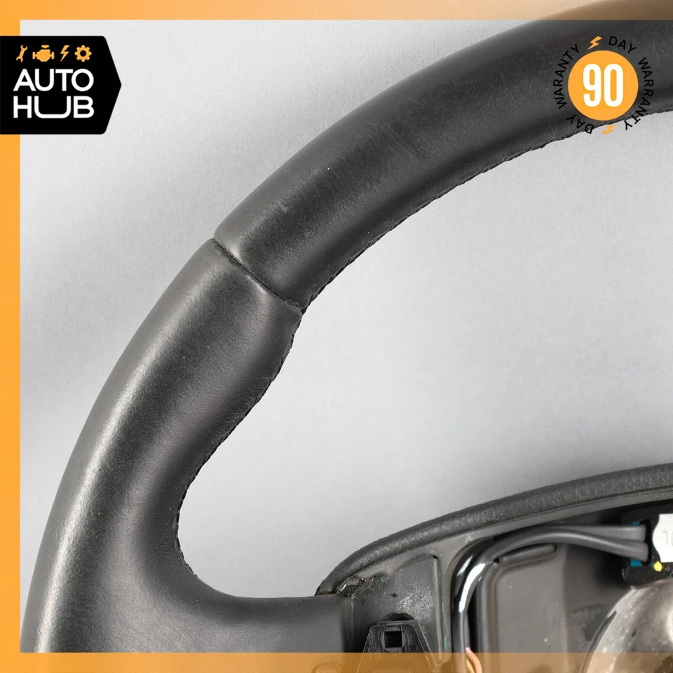 06-16 Aston Martin DB9 Rapide Steering Wheel Black 8G433600DA OEM 35k - Image 4 of 4