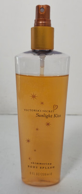 Victoria's Secret Sunlight Kiss Shimmering Body Splash 8 Oz Rare Approx 85%Full