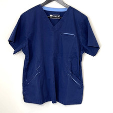 Bio Bring it On Medical Scrub Top. Size XL Navy