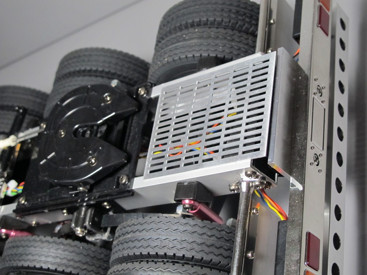 Telaio In Alluminio Topper Per Tamiya RC 1/14 King Hauler - Foto 8