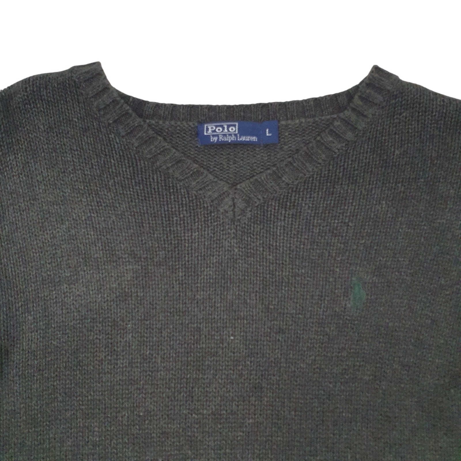 POLO RALPH LAUREN Crewneck Knit Jumper Sweatshirt Womens L image 2