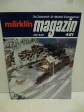 Märklin Magazin 4/81 Die Zeitschrift für Modell-Eisenbahner