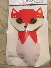 Woodland Friends Felt KIDS FOX MASK  TAIL New