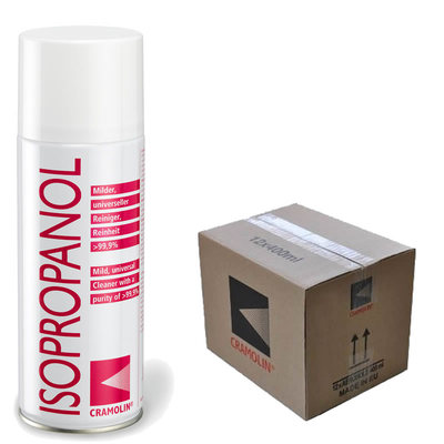 12x ISOPROPANOL 200ml Cramolin 4021411 Alkoholreiniger 99,9% Reinigungsspray