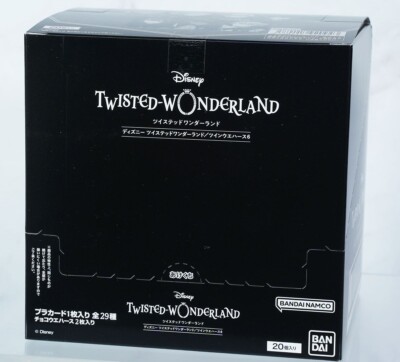 Disney Twisted Wonderland Wafer vol.6 Metallic plastic card 20