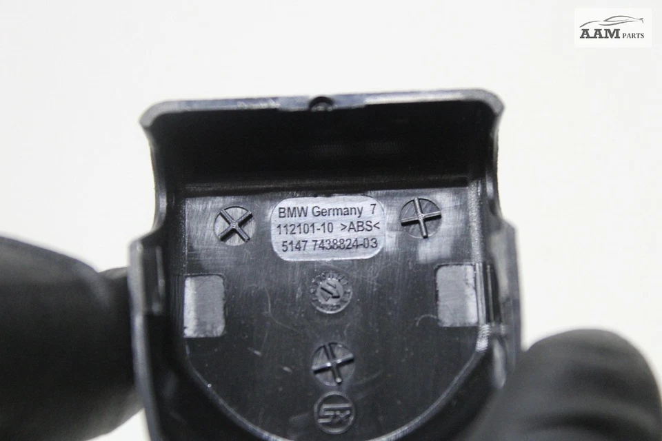 18-22 BMW M550I XDRIVE G30 TRUNK QUARTER PANEL CARGO NET TIE DOWN HOOK COVER OEM - Image 4 of 4