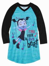 Disney Toddler Girls Blue Vampirina Vampire Nightgown Night Gown Dress 2T