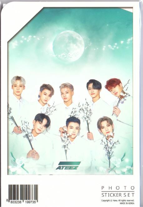 ATEEZ Photo Sticker 02 (16 P) K-POP | eBay