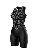 Sparx Women Triathlon Suit Tri Short Racing Cycling Swim Run Small Black