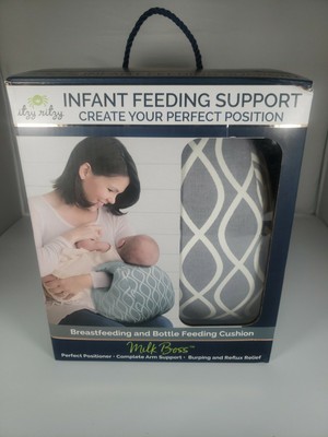 itzy ritzy milk boss infant feeding support pillow