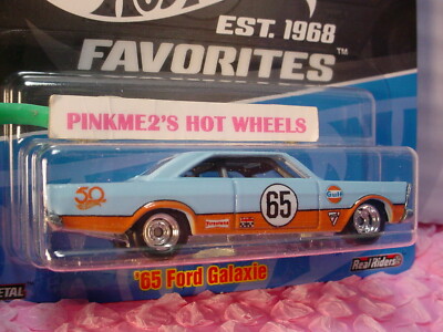 2018 HOT WHEELS 50th FAVORITES '65 FORD GALAXIE 10/10☆blue; GULF