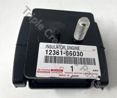 Toyota Genuine 12361-66030 Insulator Engine Mounting Front