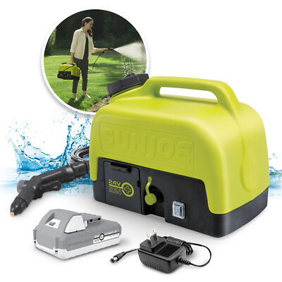 #ad #ad Sun Joe 24V IONMAX Cordless Portable Sink Shower Spray Washer Kit with Battery $159.99