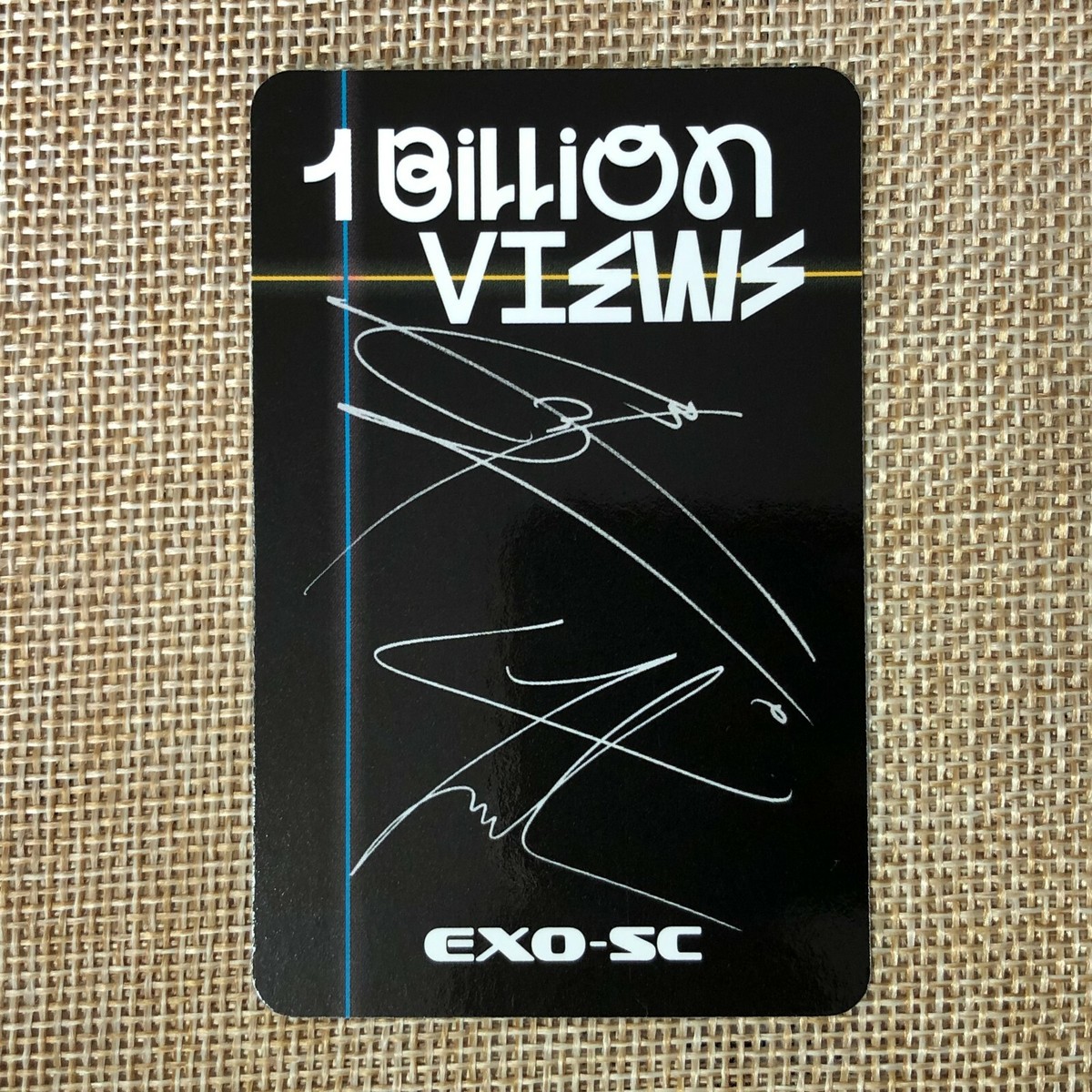 EXO - EXO-SC チャニョル セフン 1 Billion VIEWS キノトレカ3種 EXO - EXO-SC チャニョル セフン 1 Billion VIEWS キノトレカ3種
