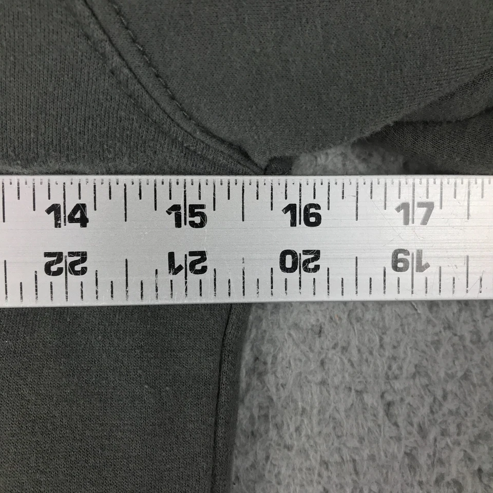 Moletom com capuz Tony Hawk masculino manga longa zíper completo verde tamanho M 5-6 - Imagem 2 de 4