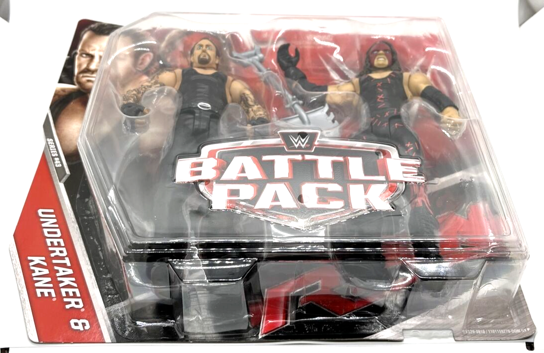 WWE Undertaker Kane Battle Pack Series 43 Brothers of Destruction