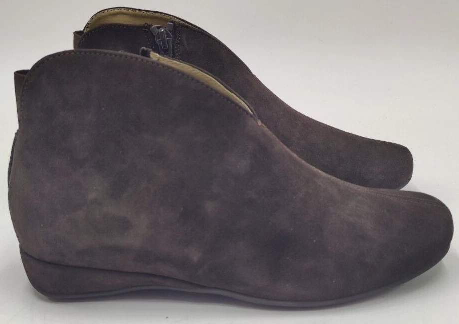 Hassia Damenschuhe Leder Stiefeletten Gr 34 Braun G 2-301792 Petra Schuhe - Bild 3 von 4