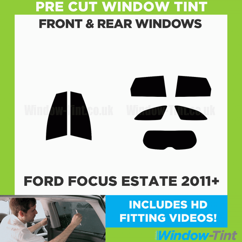 For Ford Focus Estate 2011+ Full Pre Cut Window Tint Kit Front & Rear Film - Picture 2 of 10