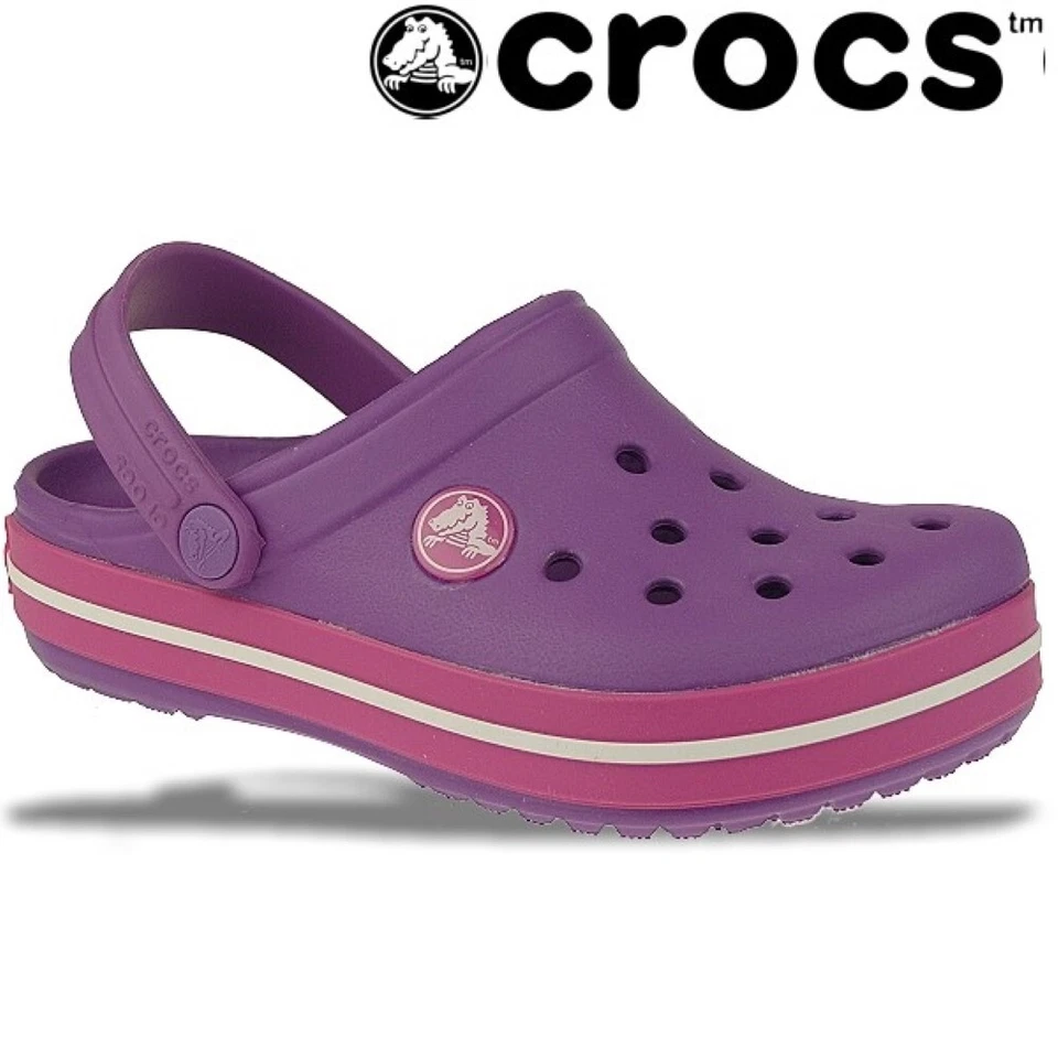 CROCS Crocband Kids Clogs in neuen Farben wählbar NEU Gr.21-35 - Bild 4 von 4