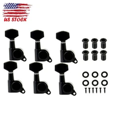6R Enclosed Acoustic/Electric Guitar Tuning Peg Tuner Machine for ST TL SG USA