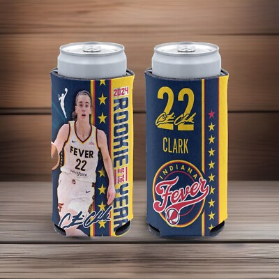 Caitlin Clark Indiana Fever Rookie Of The Year Sided 12 oz Slim