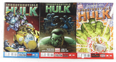 INDESTRUCTIBLE HULK #3-4 6 * Marvel Comics Lot * 2013 - #3 2nd Print