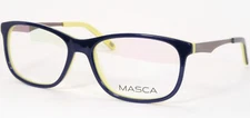 MASCA Small MA2190 Blue UNIQUE RARE EYEGLASSES GLASSES GIRLS FRAME 48-15-130mm
