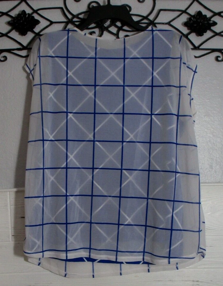 Женский вязаный топ Elementz размер XL с коротким рукавом разноцветный круглый вырез - Изображение 2 из 4