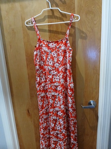 WOMAN'S CHELSEA28 MEDIUM RED SUN DRESS CHELSEA 28 NORDSTRUM