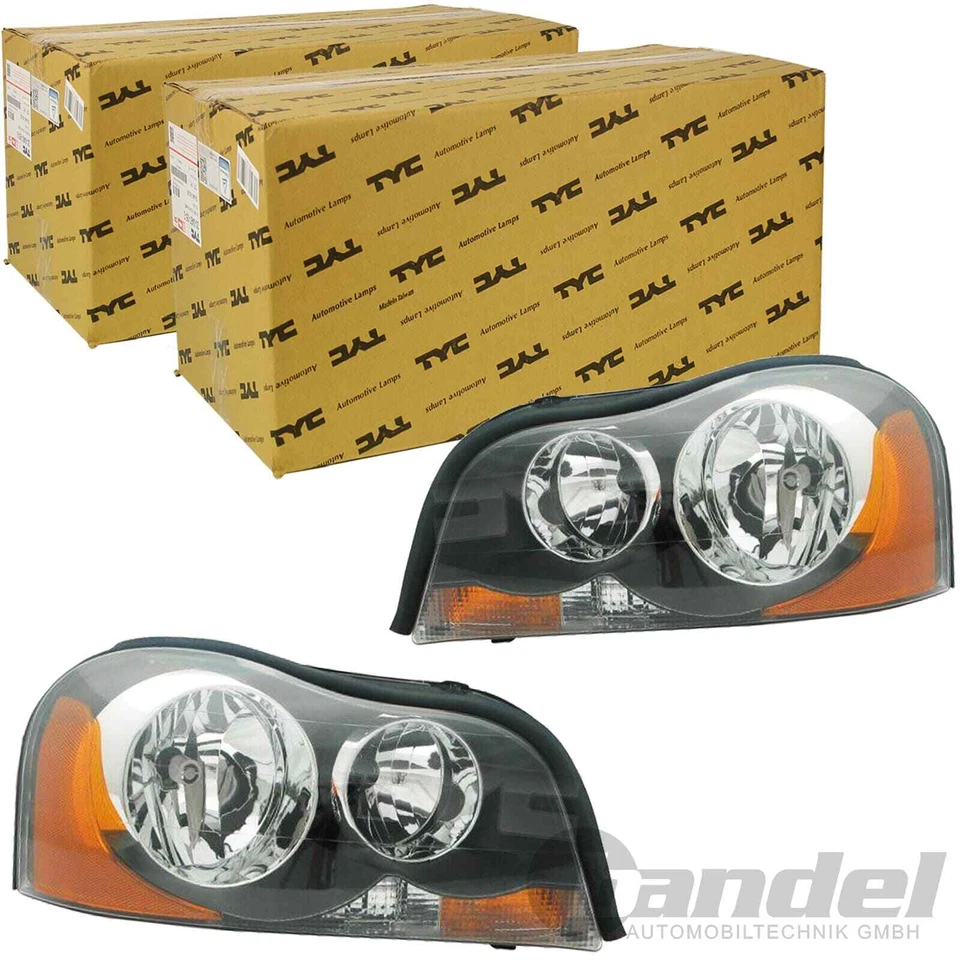 2xTYC H7/H7 SCHEINWERFER LINKS+RECHTS für VOLVO XC90 I BIS BAUJAHR 05.06 MIT LWR