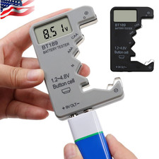 BT189 Battery Tester LCD Digital Battery Tester 1.2 4.8V Battery Power Indicator