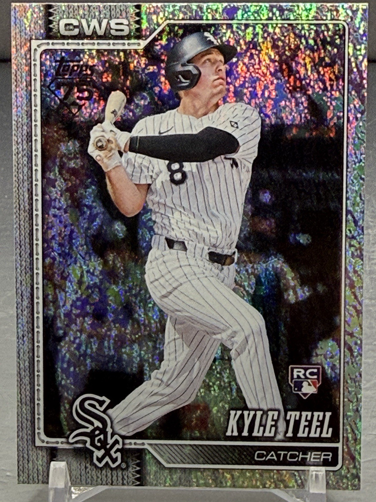 2026 Topps Series 1 Kyle Teel  Sand Glitter RC #201 White Sox