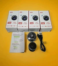 A9 Mini Camera Lot Of  4 Wifi 1080P HD IP Camera Home Security IR Magnetic