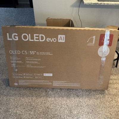LG OLED55C5P 55 inch Class OLED evo AI C5 4K UHD HDR Smart TV - 2025 Model