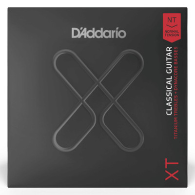 D'Addario XTC45TT Klassische Gitarrensaiten Dynacore Titanium, Normal Tension