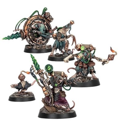 Zikkit's Tunnelpack Warband - Cards Included - New on Sprue - US Import Tax Paid